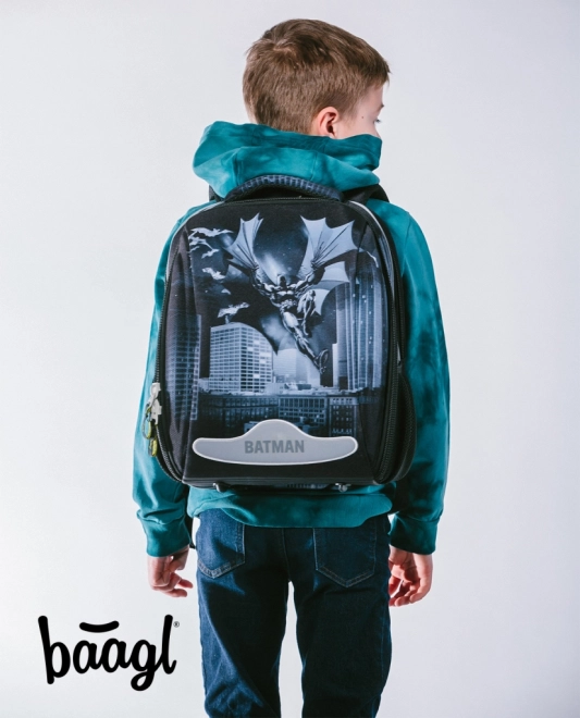 BAAGL Cartable scolaire Shelly Batman Dark City