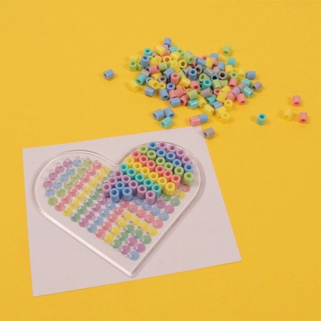 Playbox Petit ensemble de perles à repasser Cœur 1000 pcs