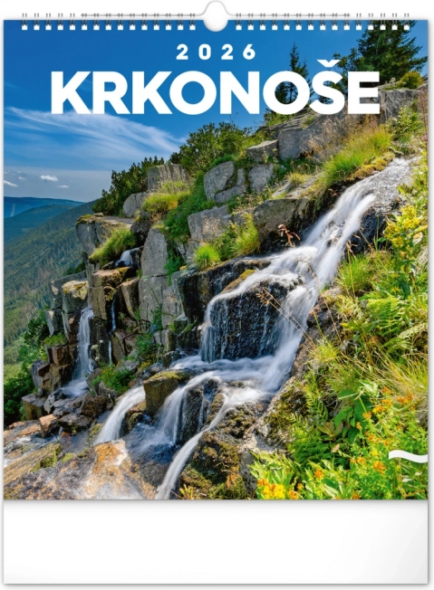 Calendrier mural Krkonoše 2026