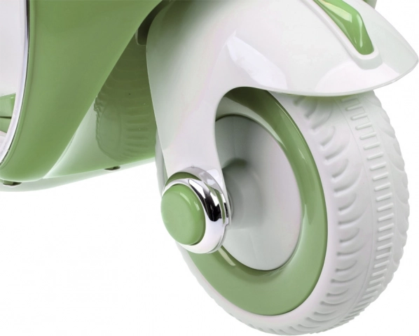 Scooter électrique classique pour enfants orange – Vert