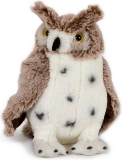 chouette en peluche 20 cm