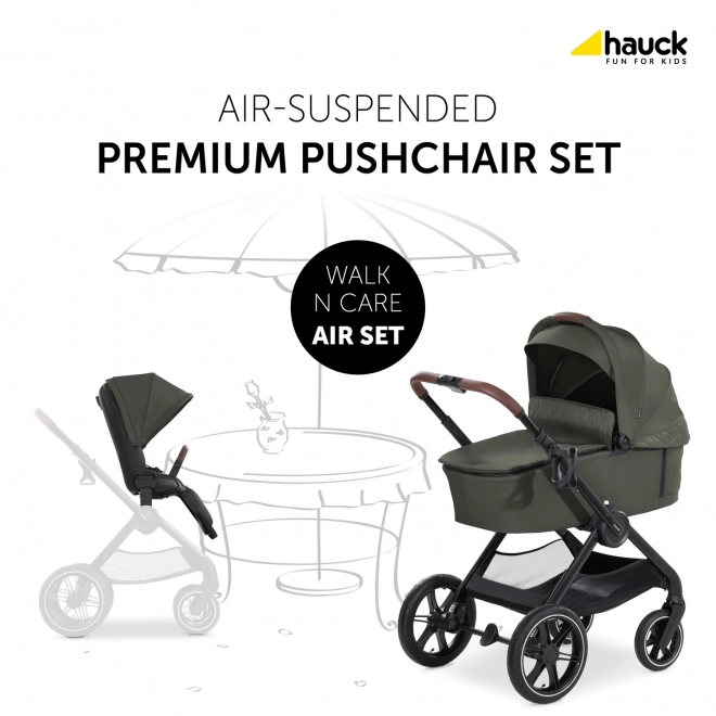 Hauck Landau Walk N Care Air 2v1 Dark Olive