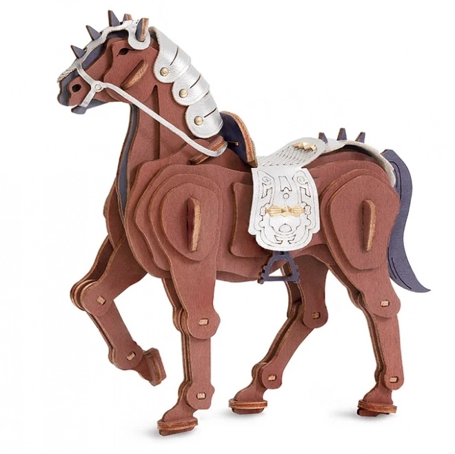 RoboTime Puzzle en Bois Cheval de Guerre
