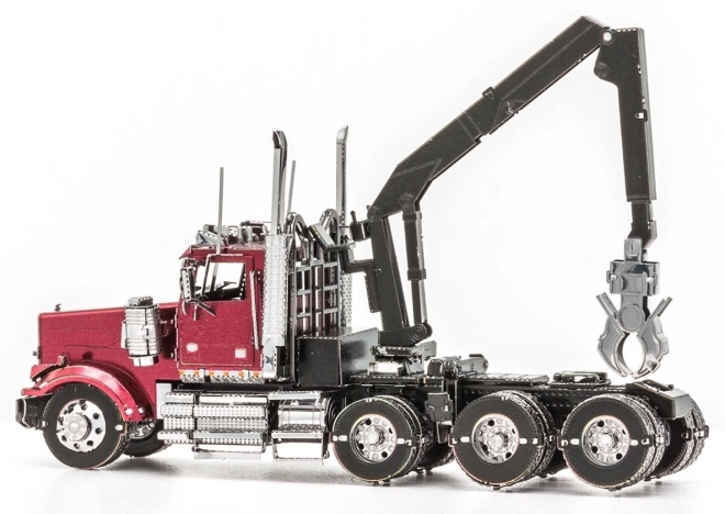 Modèle 3D Métallique Western Star 4900 avec grume