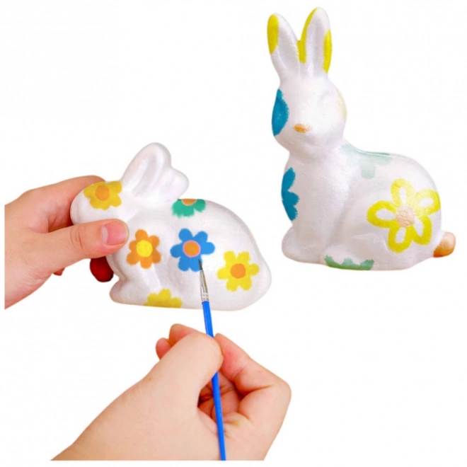 Kit de peinture pour décorations de Pâques en polystyrène