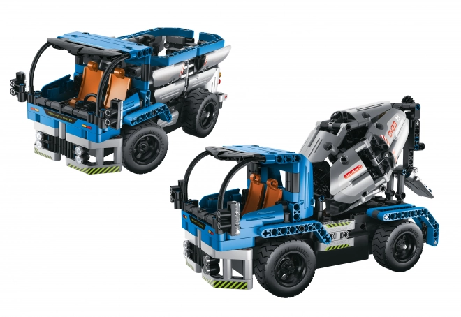 Ensemble de construction - Camion et Malaxeur 2 en 1 RC 26cm