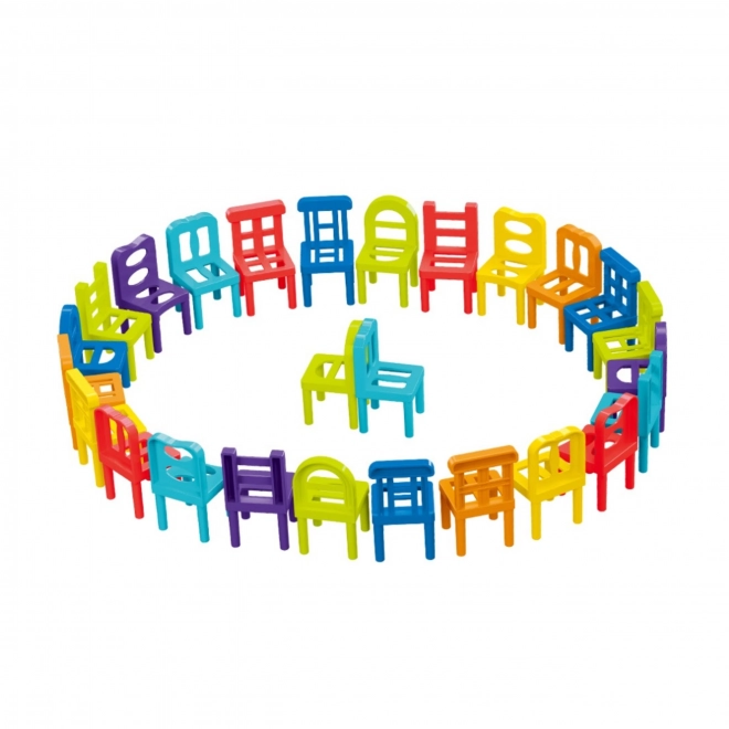 Jeu d'adresse Chaises Équilibrantes 36 pcs