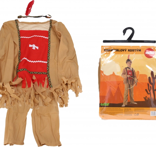Ensemble de carnaval - indien M 110-120 cm