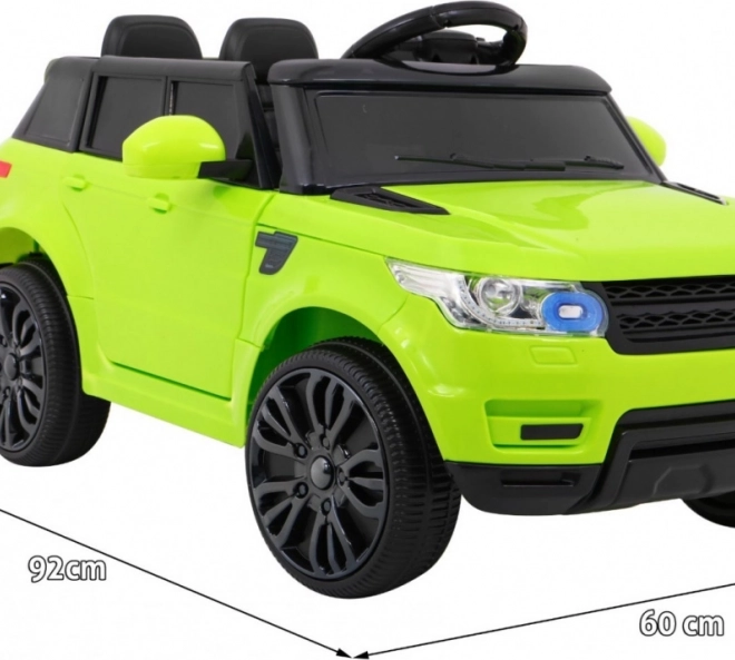 Voiture électrique pour enfants Land Rapid Racer – Vert