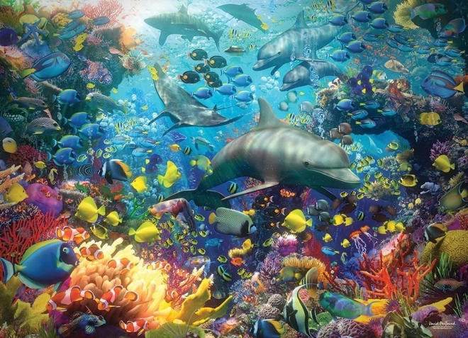 Puzzle Mer de corail 1000 pièces de Cobble Hill