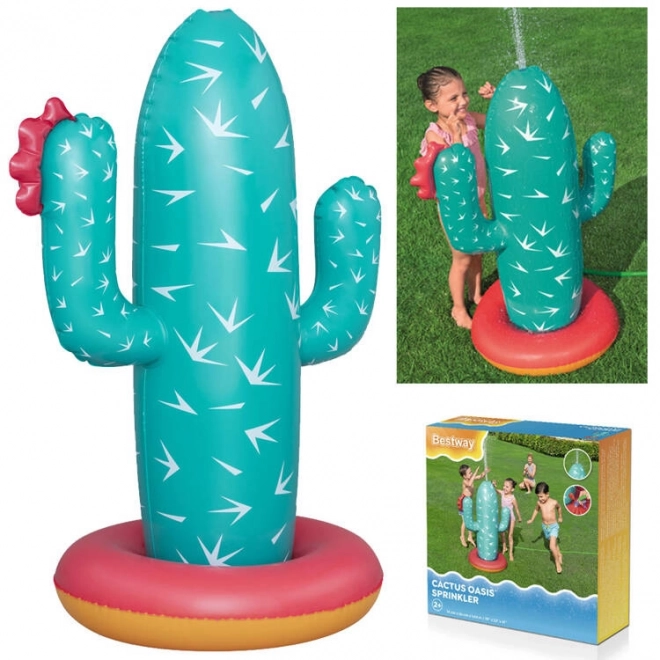 Arroseur en forme de cactus par Bestway pour se rafraîchir les jours de chaleur