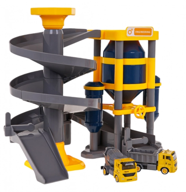Piste de Construction avec Accessoires