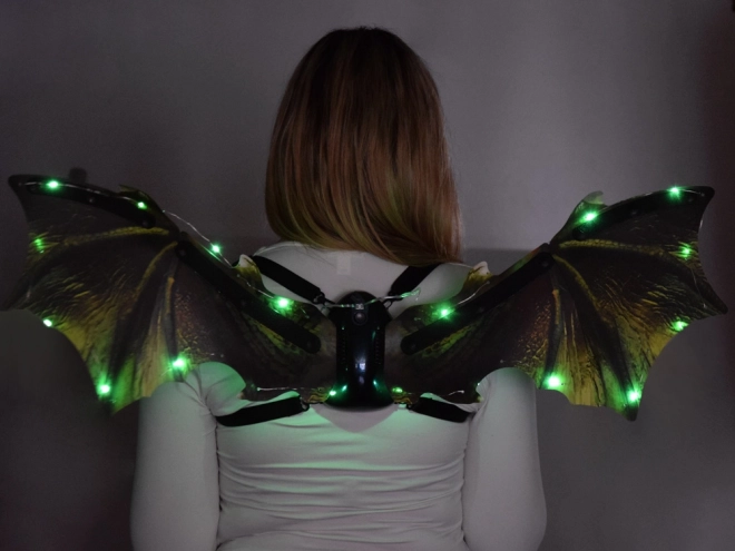 Ailes de dragon lumineuses furie nocturne