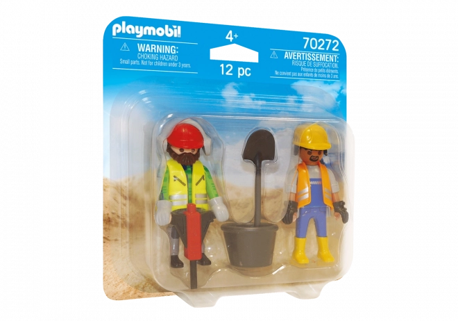 PLAYMOBIL® Duo Pack 70272 Travailleurs du bâtiment