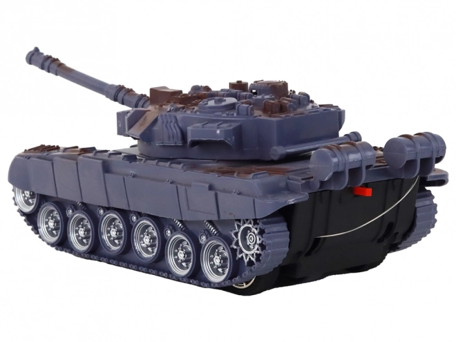 Tank télécommandé avec effets lumineux et sonores 1:18