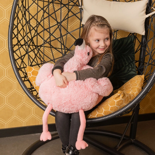 Cozy Noxxiez HW716 Plameňák - coussin chauffant en peluche 3 en 1