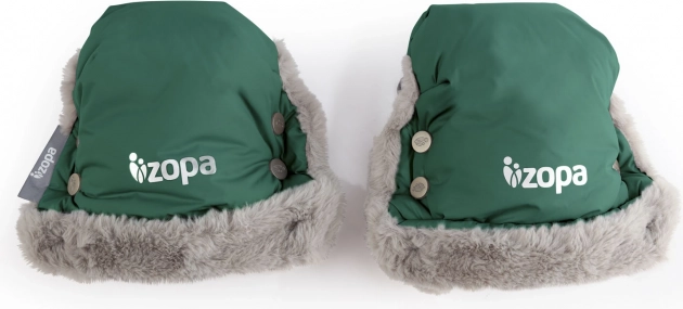 Gants d’hiver Fluffy, Vert