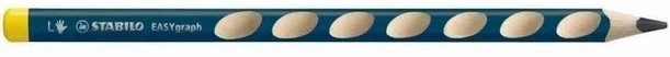 STABILO EASYgraph crayon pour gauchers bleu foncé