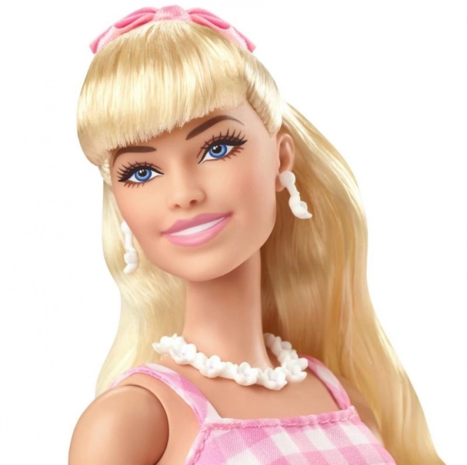 Poupée de film Barbie Margot Robbie en Barbie avec robe rose