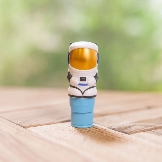 Autocollant WOW! Sticker astronaute timbre