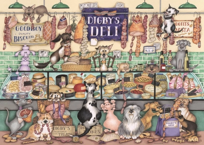 Puzzle Saucisses de Digby et Joie Animale