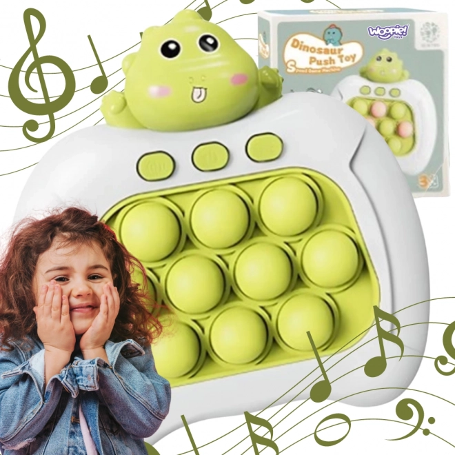 Jeu antistress Woopie POP IT Dinosaure vert