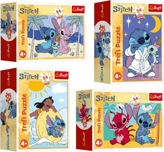 Minipuzzle Les Aventures de Stitch 54 Pièces