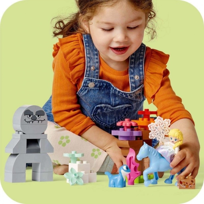 LEGO DUPLO Disney Elsa et Bruni dans la forêt enchantée