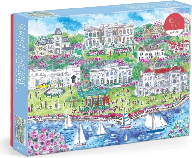 Puzzle Les demeures seigneuriales de Newport par Michael Storrings – 1000 pièces
