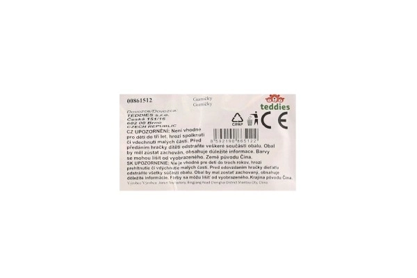 Crée ton propre bracelet - 200 élastiques arc-en-ciel + outils dans un sachet 10x16cm