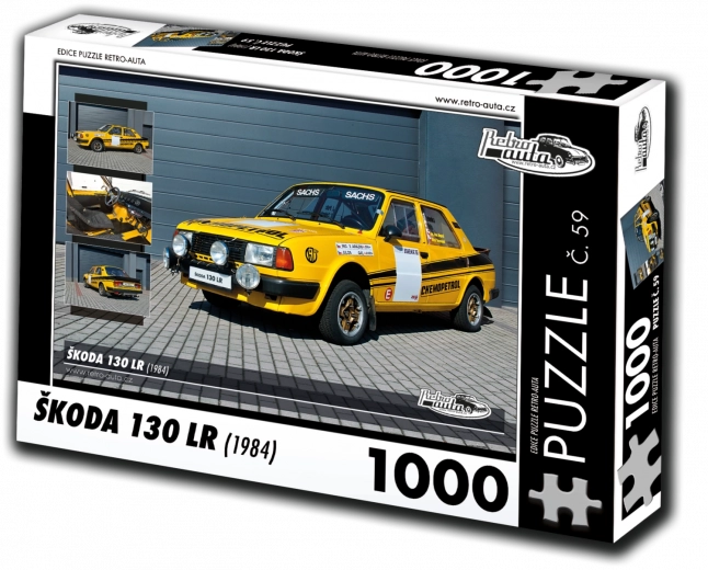 Puzzle RETRO-AUTA Škoda 130 LR 1000 pièces