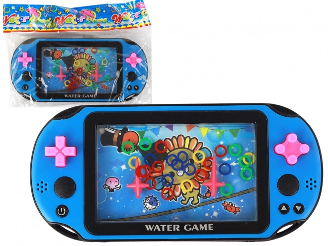 Console de Jeu d'Eau de Poche Monde Sous-marin Bleu
