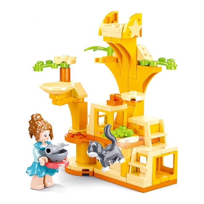 Sluban Girls Dream M38-B0970D Terrain d'entraînement pour chats