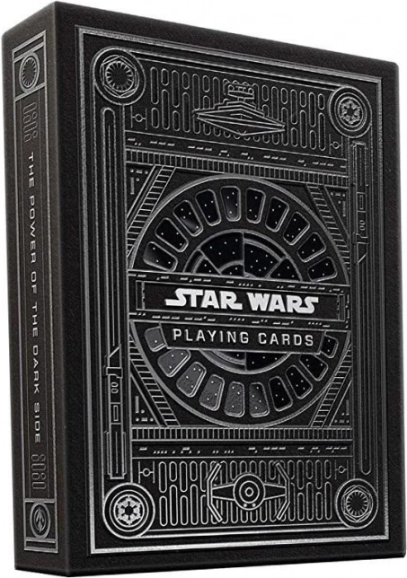 Cartes à jouer STAR WARS : Côté Obscur – édition spéciale argent