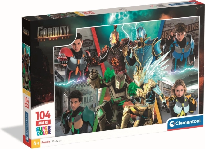 Puzzle Gormiti : Équipe MAXI 104 pièces