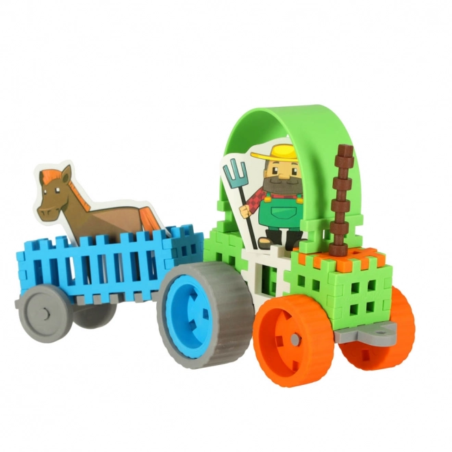 Blocs de construction Mini Gaufre - Grande ferme ensemble blister