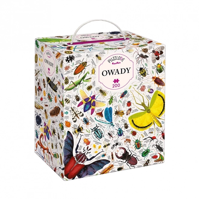 Puzzle Puzzlove Insectes 200 pièces