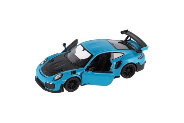 Auto Kinsmart Porsche 911 GT2 RS métal/plastique 13cm 4 couleurs à friction 12pcs en boîte