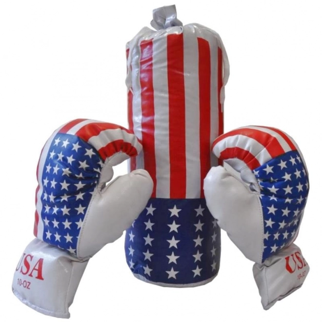 Sac de boxe et gants