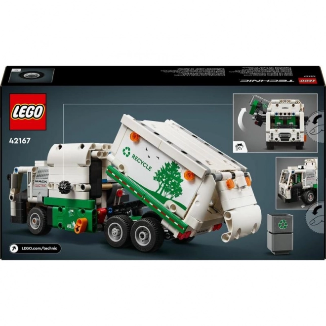 LEGOae Technic 42167 Camion poubelle Mackae LR Électrique