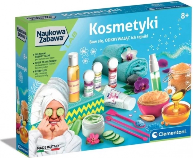 Coffret scientifique de cosmétique
