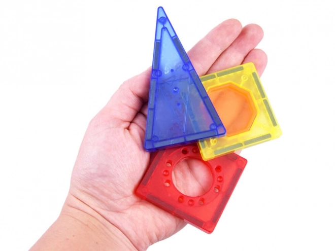 Trousse de construction magnétique pour piste à billes ZA4719 - 123 pièces