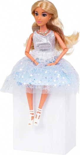 Longs cheveux blonds à coiffer et tresser