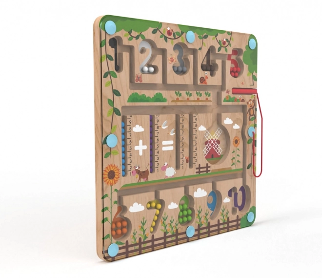 Tableau de jeu magnétique Mathématiques pour enfants