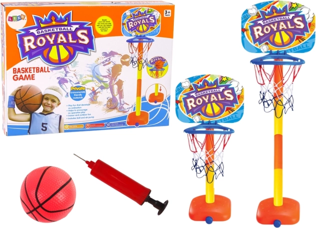 Ensemble de basketball Ballon de basketball 120 cm Pompe