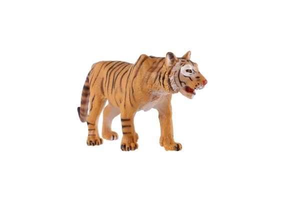 Tigre indien en plastique articulé 13,5cm dans un sachet