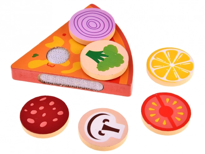 Pizza en bois à découper avec accessoires