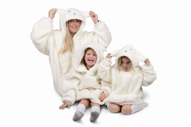 Couverture à capuche 'Ovečka' pour adolescents et adultes