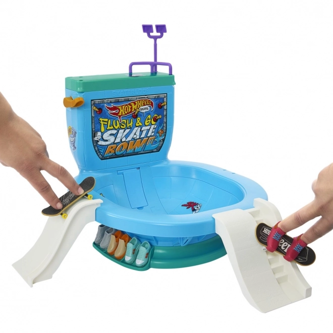 Hot Wheels Skates fingerboard skatepark éclaboussant HXL16