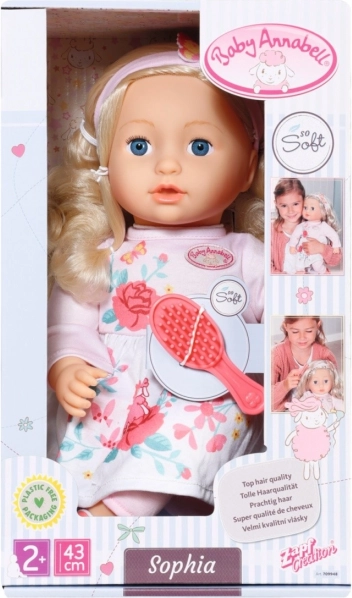Poupée Sophia Baby Annabell, 43 cm